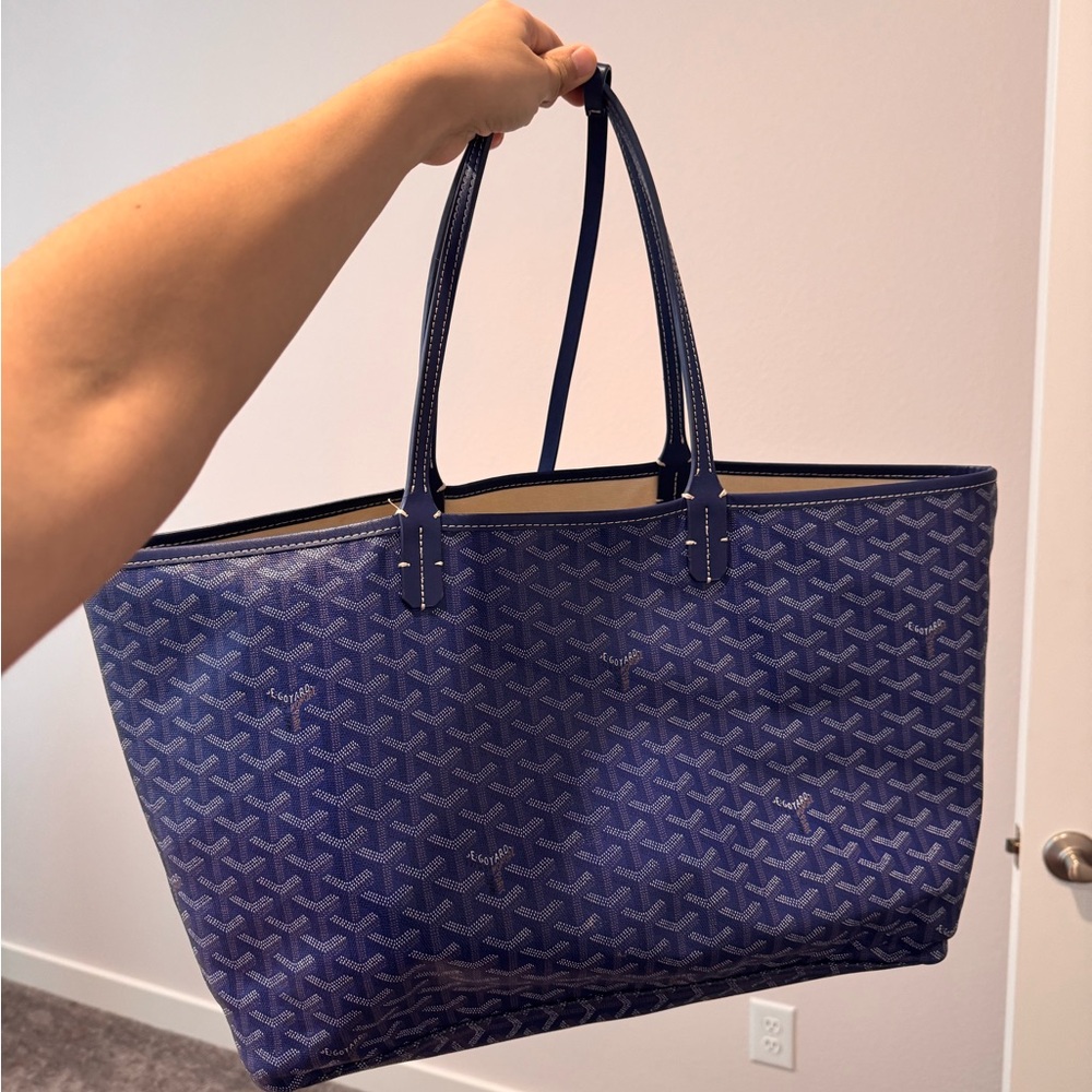 Stylish Blue Tote Bag